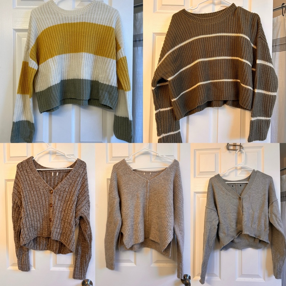 CROPPED SWEATER BUNDLE